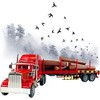 Big Daddy Big Rig Heavy Duty Tractor Trailer Transport Series Lumber Truck  Tractor Trailer : Target