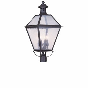 Livex Lighting Waldwick 4 - Light Post Light in  Bronze - 1 of 1