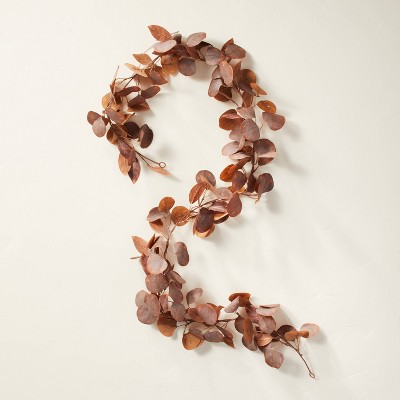 6' Faux Rusted Eucalyptus Fall Garland - Hearth & Hand™ with Magnolia