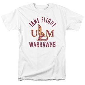 Men's University of Louisiana Monroe Official Redhawks Logo T-Shirt - 1 of 4