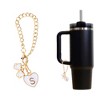 Unique Bargains Heart Bow Water Cup Pendant 1 Pc - 3 of 4