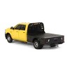 Greenlight Collectibles 1/64 Construction Yellow 2020 Ram 3500 Tradesman Dually Flatbed Pickup Truck Dually Drivers 10 46100-F - 4 of 4