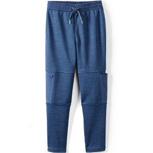 Lands' End Kids Basic Iron Knee Fleece Jogger - 1 of 3