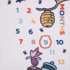 NoJo Disney Winnie the Pooh White, Blue, and Yellow Sweet As Can Bee Super Soft Photo Op Milestone Baby Blanket - 4 of 4