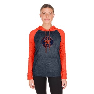 MLB Houston Astros Women's Lightweight Hooded Sweatshirt - 1 of 4
