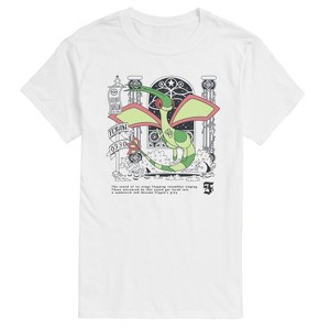 Men's - Pokémon - Flygon Medieval Short Sleeve Graphic T-Shirt - 1 of 4