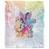 My Little Pony Tv Pony Group Silky 50X60 Blanket, 1 Sided - 2 of 4