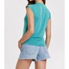Women's Alora Side Shirred Muscle Tee - Another Love - 3 of 4