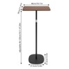 YIYIBYUS Adjustable Side Tabl, Mobile Desk Modern End Table for Home - 4 of 4