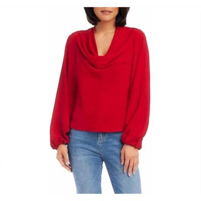 Women's Cowl Neck Top - Karen Kane