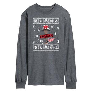 Men's - A Christmas Story - Fragile X Long Sleeve Graphic T-Shirt - 1 of 4