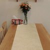 Unique Bargains Flax Table Runner 32.81ft Khaki 1 Pc - 4 of 4