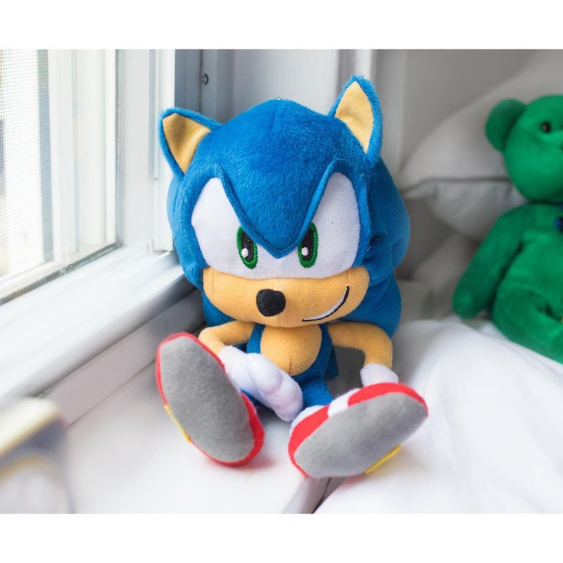 Sonic The Hedgehog Collector Plush Toy Clip-On | 8 Inches Tall, 3 of 8