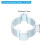 Unique Bargains Galvanized Steel Fluid Systems Fuel Petrol O Double Ear Hose Clamps 30 Pcs - 2 of 4