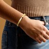 Pure Collection by Ross-Simons 18kt Gold Vermeil Large Polished Bangle Bracelet - 2 of 4