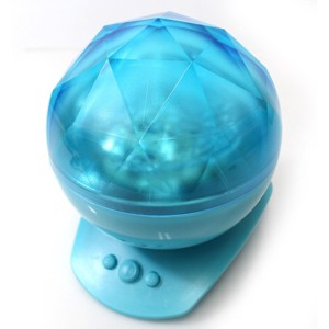 JuzToys Color Changing Led Night Light Lamp, Blue - 1 of 4