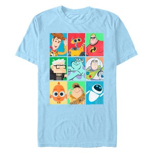 Men's Pixar Character Character Bingo T-Shirt - 1 of 4