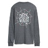Men's - Marvel - Spiderman Deck The Walls Long Sleeve Graphic T-Shirt - 2 of 3
