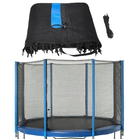 Machrus Upper Bounce Replacement Trampoline Net - Installs Outside