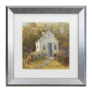 Trademark Fine Art - Marilyn Wendling Sweet Cottage III Matted Framed Art - 1 of 4