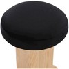 Meridian Furniture,Wyatt Black Velvet Stool - 4 of 4