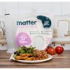 Matter Compostable Fiber Disposable Dinner Plates 10" - White - 20ct - 2 of 4