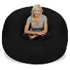 6' Huge Bean Bag Chair with Memory Foam Filling and Washable Cover - Relax Sacks - image 4 of 4