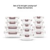 JoyFul by JoyJolt 24 Piece Glass Storage Containers with Leakproof Lids Set - 2 of 4