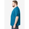 Boulder Creek by KingSize  Heavyweight Jersey Crewneck T-Shirt - 4 of 4