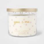 14oz You & Me Almond Shortbread Valentine's Day Candle - Threshold™