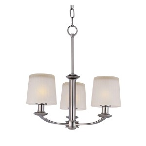 Maxim Lighting Finesse 3 - Light Chandelier in  Satin Nickel - 1 of 1
