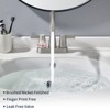 DOMETOUR Brushed Nickel 2-Handle Bathroom Faucet, 360° Swivel Spout, 4-Inch Centerset, 3-Hole Vanity Faucet for RV/Lavatory - 2 of 4
