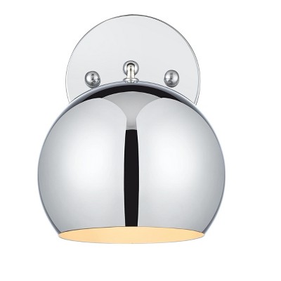 Elegant Lighting Othello 6 Inch Wall Sconce in Chrome