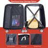 Whisen 2-Piece Set(14/20 in.) Luggage Sets ABS Lightweight Suitcase with Spinner Wheels - 3 of 4