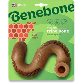 Benebone Tripe Bone Dog Chew Toy - M