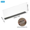 Unique Bargains Acrylic Magnetic Smooth L-Shaped Bedroom Kitchen Office Shelf Dividers 8 Pcs - 2 of 4