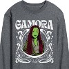 Men's - Marvel - Guardians of the Galaxy Gamora Art Nouveau Long Sleeve Graphic T-Shirt - 2 of 4