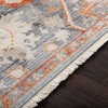 Mark & Day Roubaix 7'10"x10'2" Rectangle Woven Indoor Area Rugs Bright Red: Traditional Medallion, Stain-Resistant, Indoor Use - 4 of 4