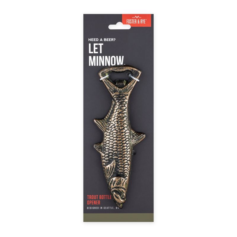 Cast Iron Fish Bottle Opener by Foster & Rye™, 3 of 4