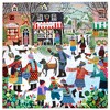 eeBoo Piece & Love: Christmas in the Square, 1000 Piece Puzzle, Adult - 3 of 4