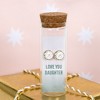 Pavilion Gift Company - Love You Daughter - 14K Gold Plated Earring in a Bottle - Earrings - 4 of 4
