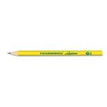 Dixon Ticonderoga Laddie Woodcase Pencil w/o Eraser HB #2 Yellow Dozen 13040