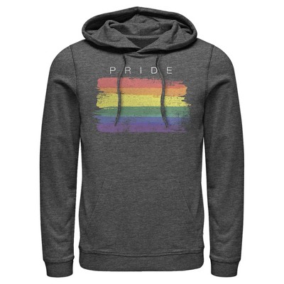 Men's Lost Gods Pride Flag Pull Over Hoodie