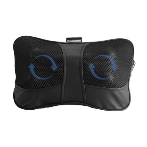 Brookstone Heated Shiatsu Neck & Lumbar Massage pillow - 1 of 4