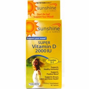 Windmill Sunshine Super Vitamin D 2000 IU Tablets - 60 Count - 1 of 1