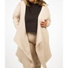 Women's WAFFLE KNIT HOODIE - Kimberly C - 4 of 4