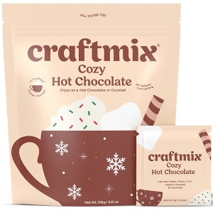 Craftmix 12 Pack Cozy Hot Chocolate Cocktail / Mocktail Mixer - Makes 12 Drinks - 1 of 4