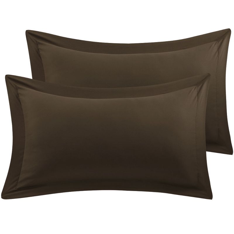 PiccoCasa Oxford Soft Brushed Microfiber Comfortable Pillowcases 2 Pcs, 1 of 6