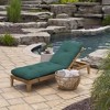 ARDEN Outdoor Plush Modern Tufted Chaise Cushion, 76 x 22, Water Repellent, Fade Resistant, Tufted Cushion for Chaise Lounger 76 x 22 - 2 of 4
