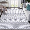 Large Geometric Machine Washable Rug with Rubber Backing for Living Room Modern Non-Slip Area Rug Easy-Cleaning Floor Carpet for Bedroom Dining Room - 4 of 4